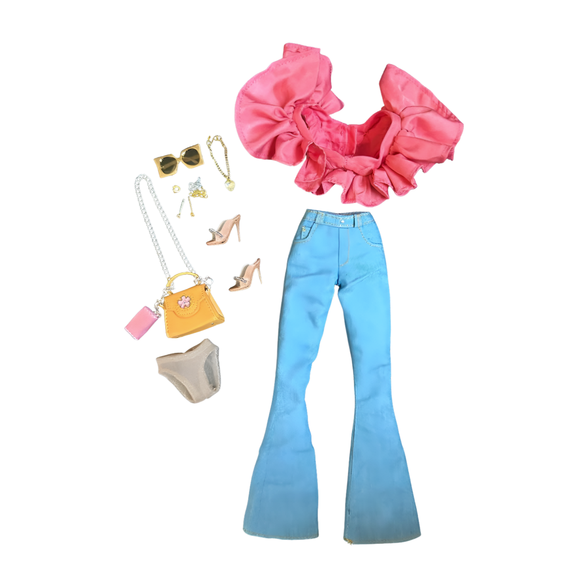 Integrity Toys Poppy Parker Nu Face Earth Angel Eden Blair Outfit 