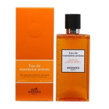 HERMES EAU DE MANDARINE AMBREE HAIR AND BODY SHOWER GEL 200 ML/6.5 FL.OZ.
