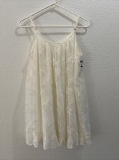 flora nikrooz Flora chemise Lace Lingerie Bridal Ivory Large New With Tag