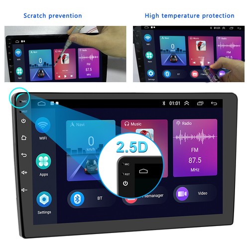 For Smart Fortwo 451 2005-2010 Carplay Android 13 Car Radio Stereo GPS SAT NAV - Picture 15 of 21