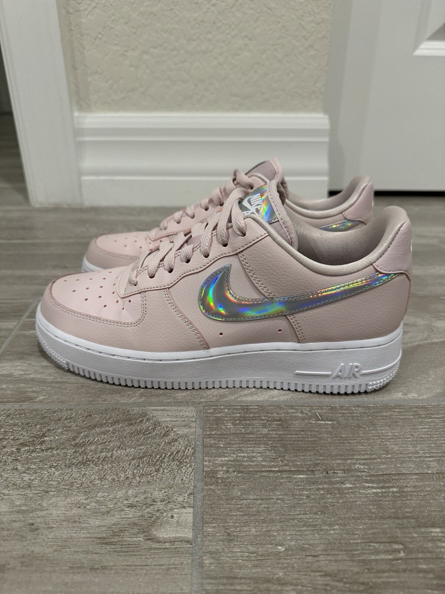 Size 8 - Nike Air Force 1 Low Pink Iridescent W | eBay