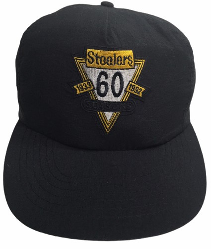 Vtg Pittsburgh Steelers Hat 60 Years 
