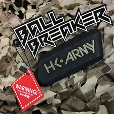 NEW HK Army Ball Breaker 2.0 Barrel Cover Sock Plug Condom - Black/Gold
