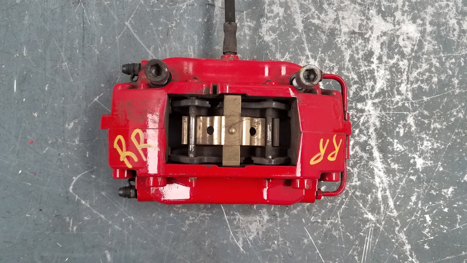 2007 Ferrari F430 Red Brembo Brake Caliper Set #1338 L2