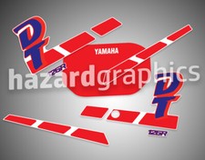 Yamaha DT 125R DTR DT125R Graphics Kit Sticker Decal Set (1990)