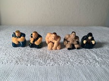 WWF MOClot Of 5 Sliders Set 1999 Hasbro Action Figures Boss Rock UndertakerWWE