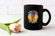 Amanda Gorman For President Inauguration Poet Vintage Coffee Mug 11 Oz