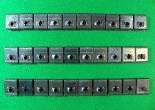 U Nuts #10 Car Truck Sheet Metal body Clip J Type Retainer Nut Fastener (30)