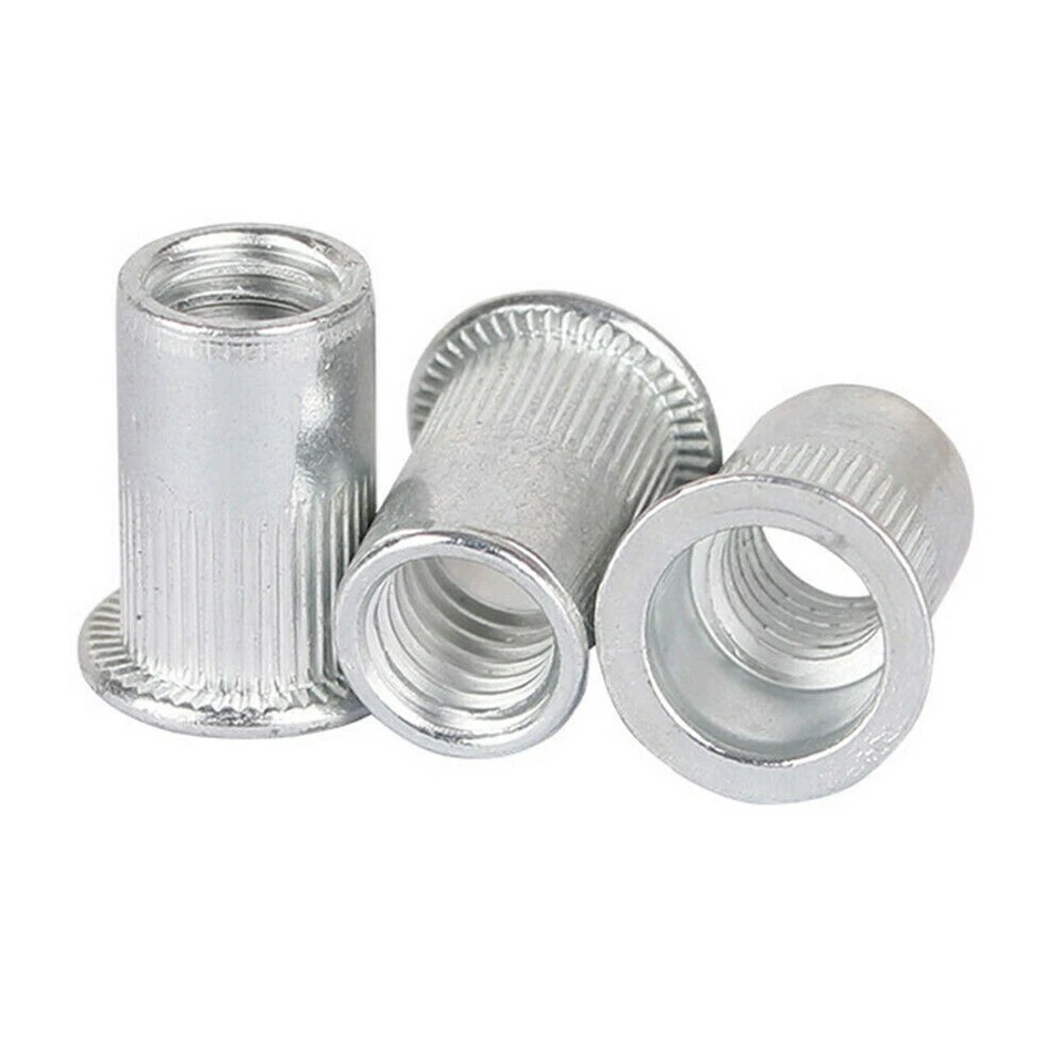 100 tlg Alu Blindnietmuttern M4-M8 Nietmuttern Gewindeniete Nieten Einziehmutter - Bild 4 von 4