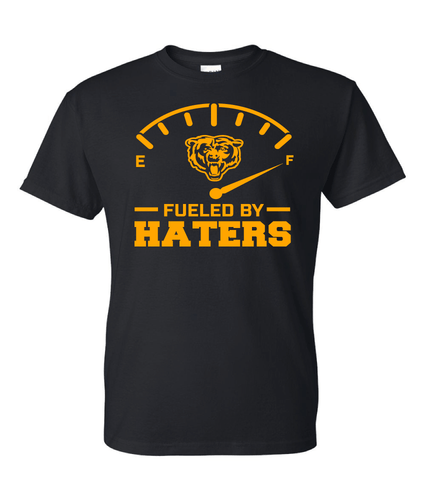 Chicago Bears Fueled By Haters T-Shirt Bears Sizes (S-5XL) & Youth Kids - Picture 2 of 12