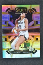 Kamilla Cardoso 2024 Panini Select WNBA Silver Prizms Chicago Sky Rookie #33