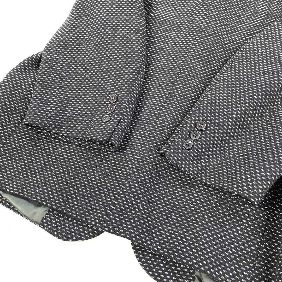 VERSACE tailored jacket cashmere blend vintage white black VERSACE tailored jacket cashmere blend vintage white black