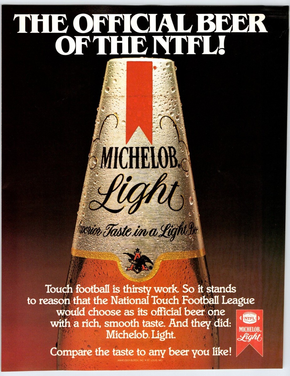 1981 MICHELOB LIGHT BEER Vintage 8