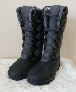 Timberland Mount Hayes Tall Waterproof Faux Shearling Lined Black Boot 7 New | eBay