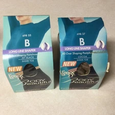 LEGGS Body Beautiful Long Line Shaper Size B  You Choose Colors