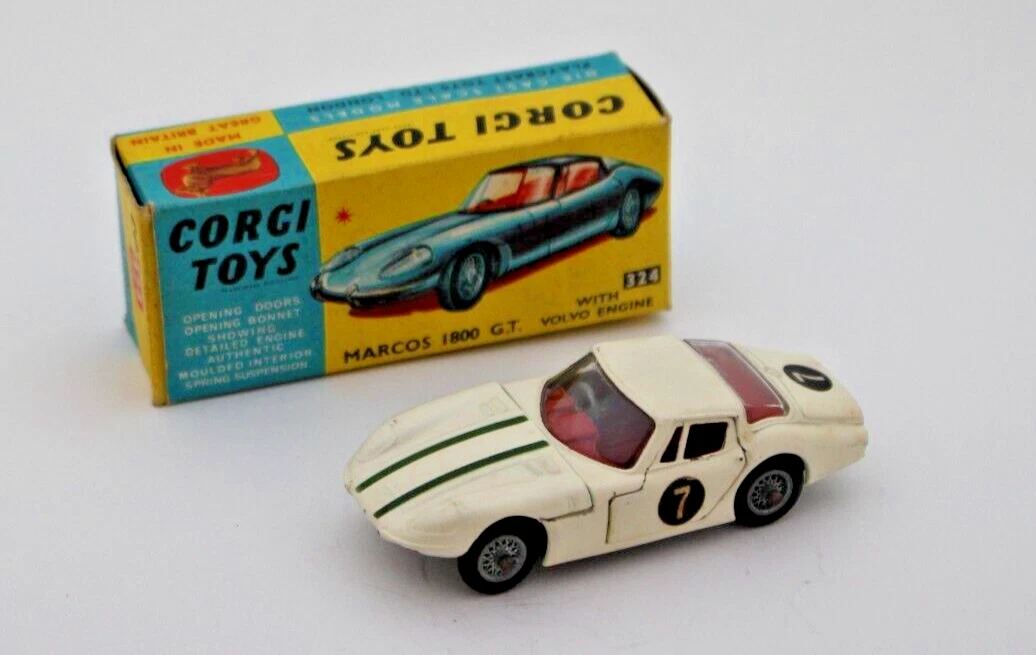 Corgi Toys Marcos Volvo 1800 GT | Köp på (723749379