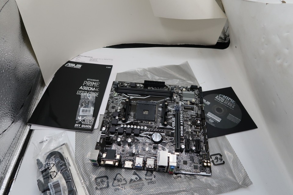 ASUS Prime A320MK Socket AM4, AMD Motherboard eBay