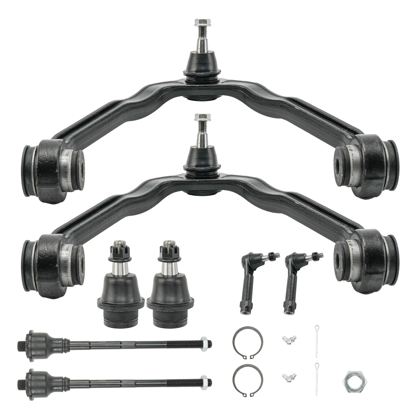 8pcs Tie Rod Ends & Control Arm Suspension Kit for 2001-2006 Chevy Tahoe