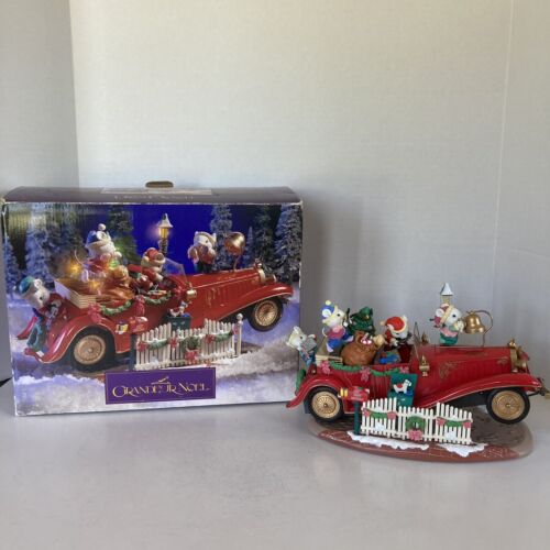 Vintage Grandeur Noel Animated Christmas Roadster Collector's Edition - 1994 - Foto 1 di 15