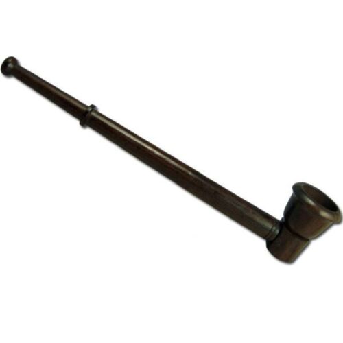 Long Stem Churchwarden Wooden Smoking Pipe Polished Dry Herb Smoke Pipes Small - Picture 3 of 16