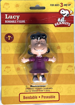 Peanuts Lucy Van Pelt Bendable Posable Action Figure by NJCroce