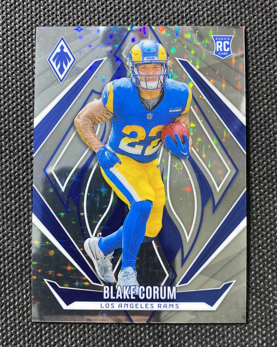 2024 Panini Phoenix Stars #158 Blake Corum RC Rookie 87/180 Rams GL12