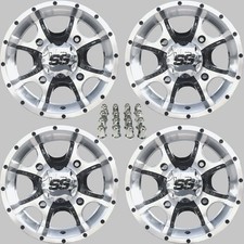 POLARIS SPORTSMAN 500 12" COBRA M/B ATV / UTV ALUMINUM WHEELS ( SET 4 ) POL3CA