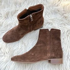 Aquatalia NWOT Fuoco 31MM Suede Ankle Boots Sz 10