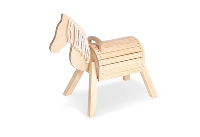 Pinolino 388301 Kleines Holzpferd Nelli für unsere kleinen Reiter