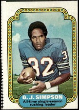 O.J. Simpson Cards, Rookie Card and Autographed Memorabilia Guide 7