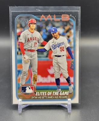 2024 Topps Elites of The Game #138 Shohei Ohtani & Mookie Betts Base