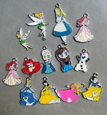 Lot Cartoon mix princess Pendant DIY earring Necklace Jewelry Making 