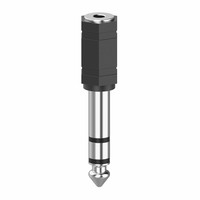 Hama Audio-Adapter 3,5Mm Klinkenkupplung Auf 6,3Mm Klinkenstecker Stereo