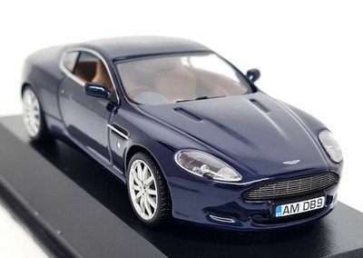 Minichamps 1/43 Aston Martin DB9 Midnight Blue Diecast Scale Model Car