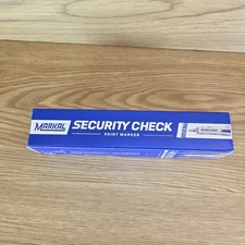 Markal Security Cross Check Tamper-Proof Torque Paint Marker |  50ml  - YELLOW