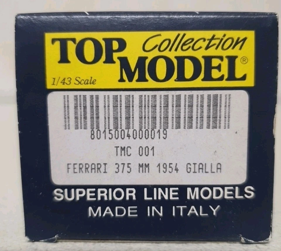 1/43 TOP MODEL FERRARI 375 PLUS (TMC 001)# PININFARINA#.NO BANG BEST ART MODEL - Immagine 2 di 4