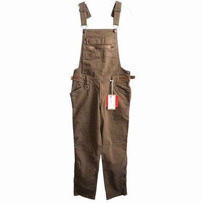 NWT ENGELBERT STRAUSS Workwear Bib Overalls Men Size 33x30 33 Sepia Color Chore