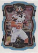 2017 Select Premier Level Die-Cut Light Blue Prizm 77/99 Jabrill Peppers 2r7