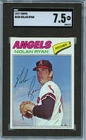Nolan Ryan 1977 Topps Baseball Card California Angels #650 SGC 7.5