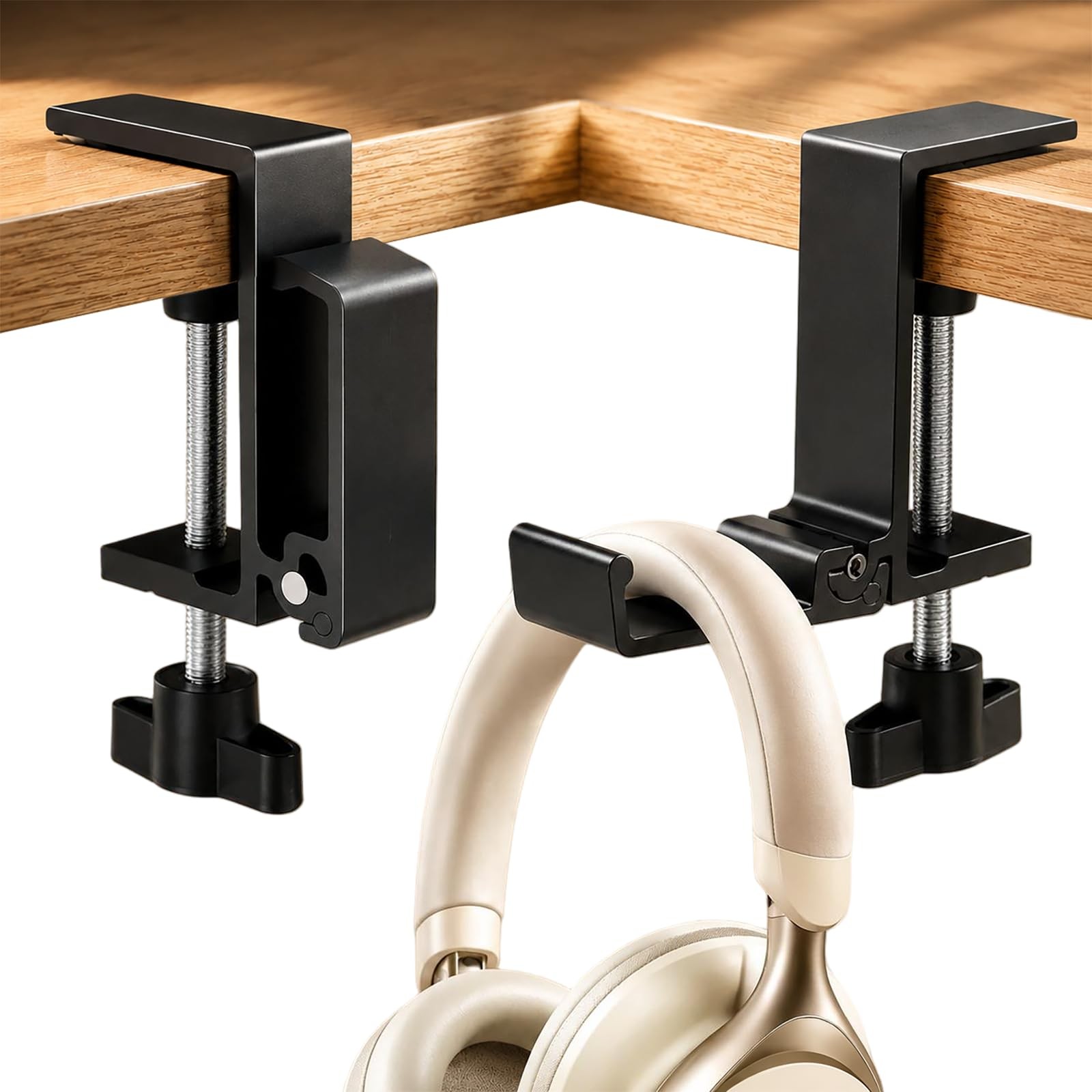Headphone Stand for Desk, Aluminum Alloy Foldable Headphone Holder Headset S...
