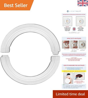 5er Pack Einbaustrahler Reparaturset - mühelose DIY-Lösung für Deckenputzbefestigungen