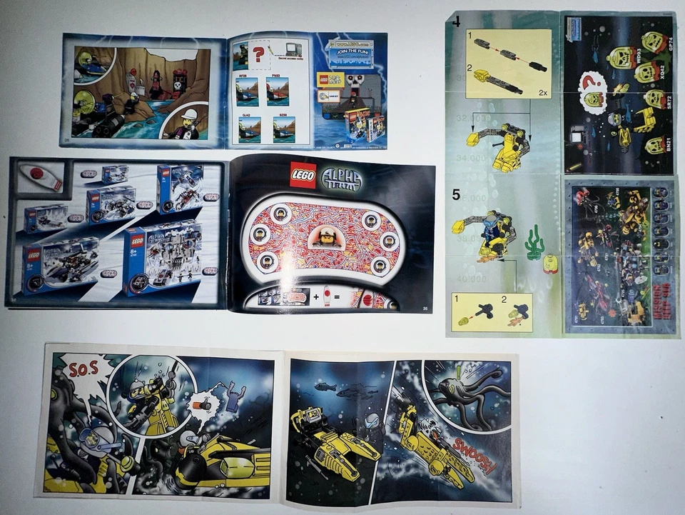 Lego Alpha Team Selten Konvolut 6772/4743/4790/4791/4794 - Bild 4 von 4