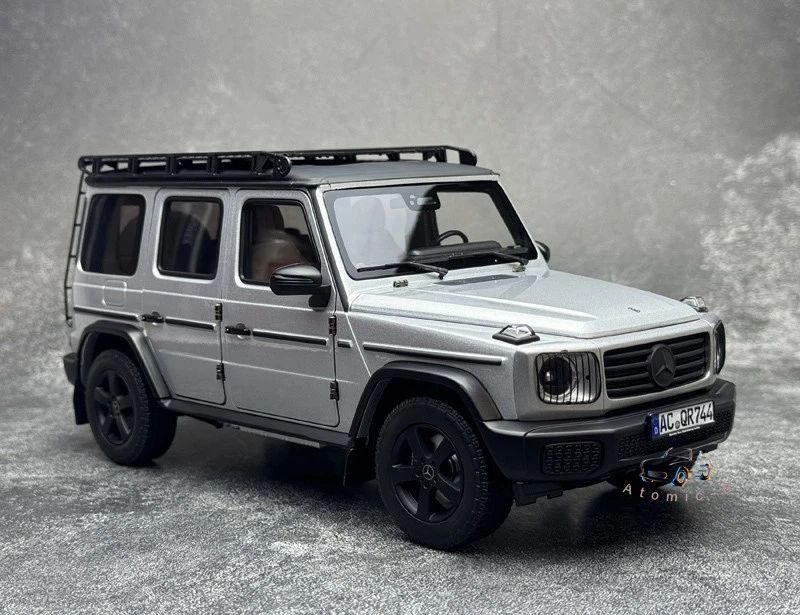 NOREV 1:18 1:18 Mercedes Benz Clase G G500 2024 W463 Plateado SUV Aleación Coche Modelo Foto 4 de 4