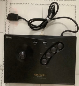 SNK Neo Geo AES Console Controller Working W/AC adapter Card many accessories