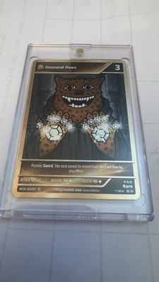 Diamond Paws Fuzzycards 2026 Genesis Sammlung Rare 12/150