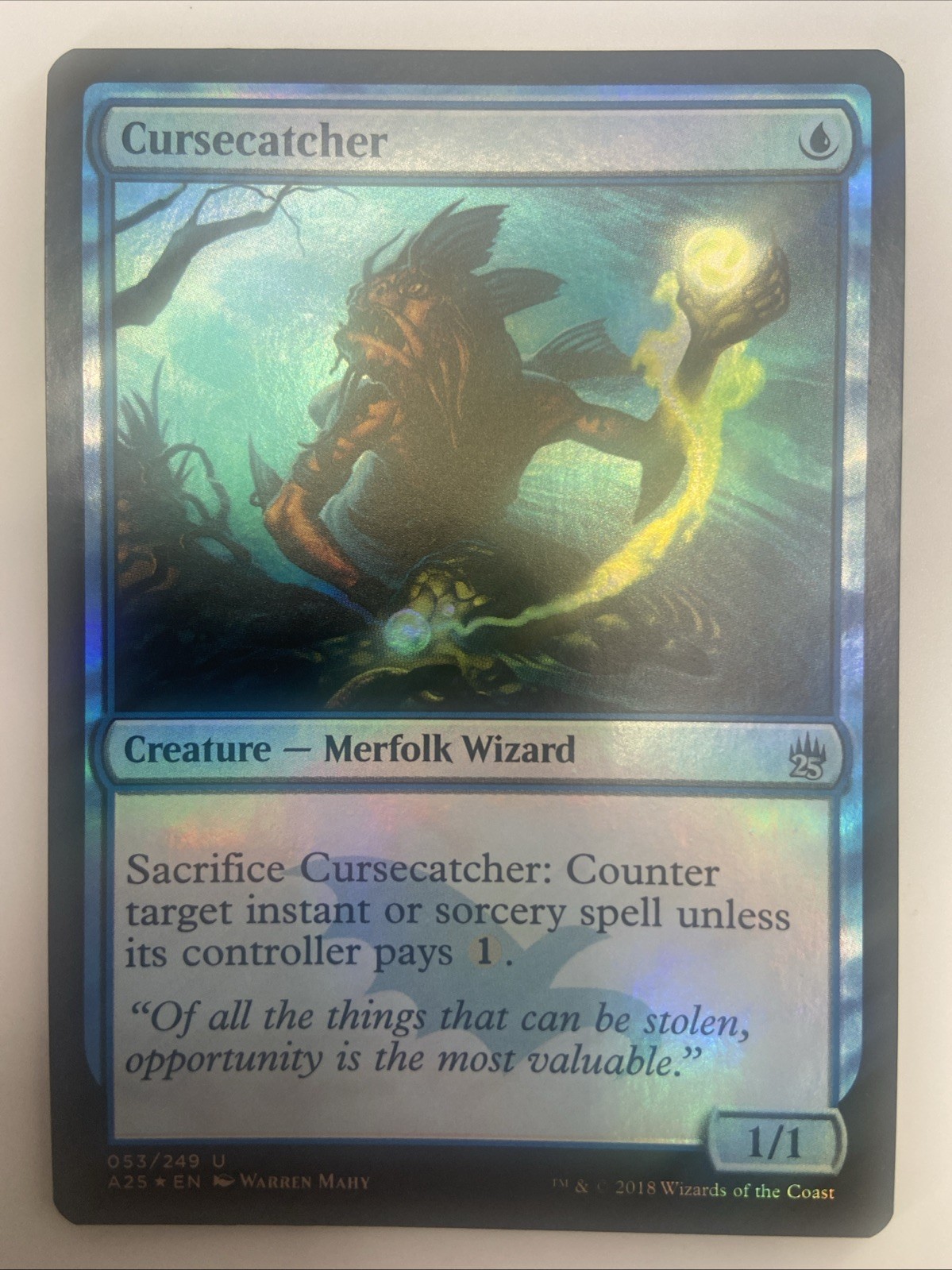 Cursecatcher #53 (Foil) (NM) Masters 25 A25 Magic MTG