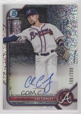 2022 Bowman Chrome Prospect Speckle Refractor /299 Cal Conley #CPA-CC Auto 2f9