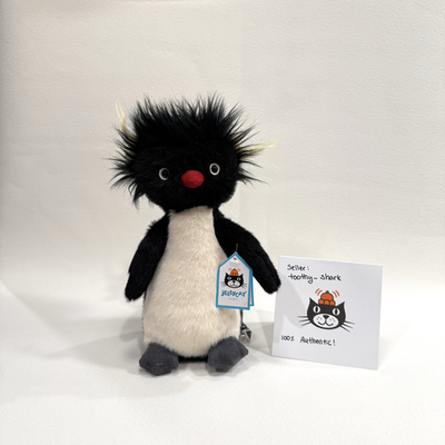 タグつき！ Ronnie Rockhopper ペンギン Jellycat Ronnie Rockhopper Penguin BNWT - Retired & Rare - 100