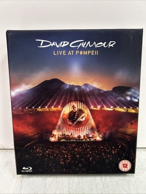 Live at Pompeii by David Gilmour 4 Disc CD/Blu Ray Box Set, 2017 German Import