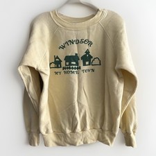 Vintage Windsor My Home Town Sweatshirt Mens Size Medium Unisex Made In USA